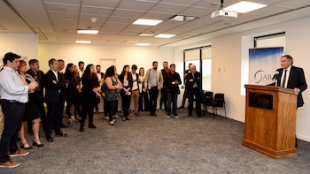 El presidente de ABA, Claudio