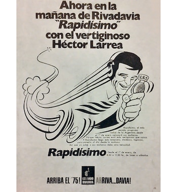 Rapidísimo, en Rivadavia