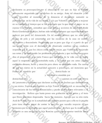 Testimonio Judicial Gustavo Yankelevich
