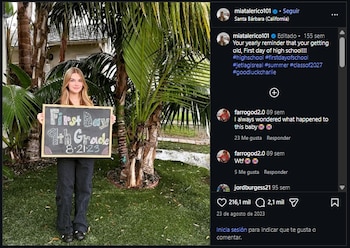 Mia Talerico ha compartido cómo vive regresar a clases en diferentes ocasiones. (Instagram)