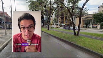 Joven bogotano prende las alarmas tras librarse de un extraño robo: “falso estadounidense” le pidió ayuda