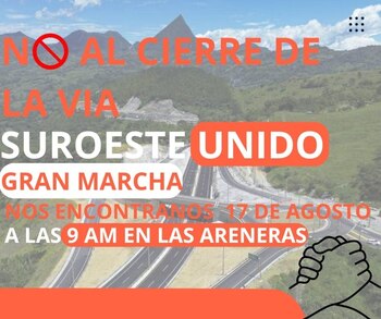 Protestas troncal del café -