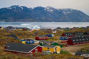 Casas en la población de