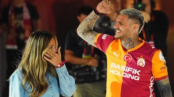 Las lágrimas de la China Suárez en la fiesta de Galatasaray campeón: “Nunca vi un amor tan grande”