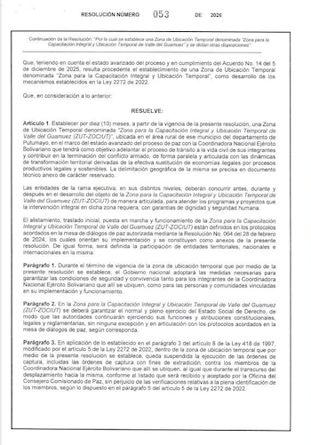 La norma contempla la creación