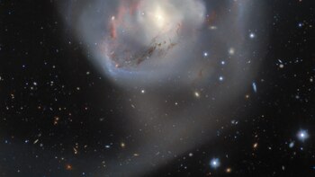 Un "algodón de azúcar cósmico" visto desde Chile