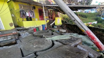 Riesgo de deslizamiento en Ciudad