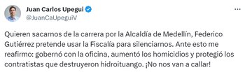 El candidato a la Alcaldía