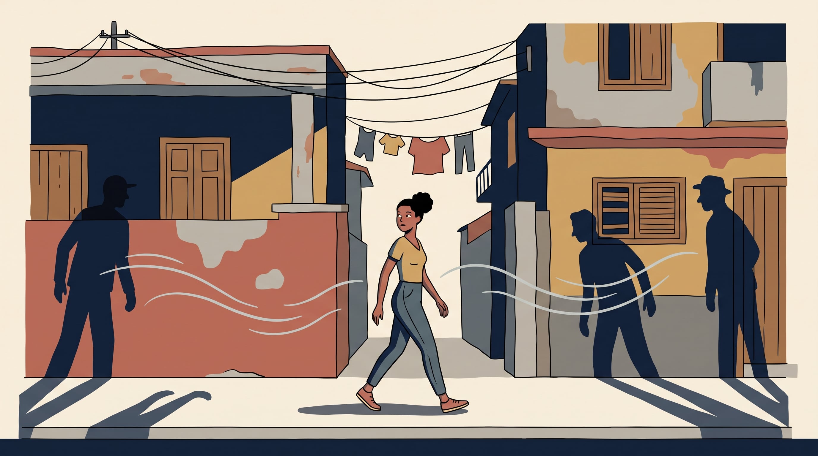 La campaña “¿Y si fuera ella?” busca que los hombres reconozcan el acoso sexual callejero como una forma de violencia contra las mujeres en Bogotá - crédito imagen Ilustrativa Infobae