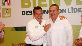 Alito Moreno y Manlio Fabio