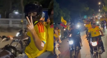 Nain Andrés Pérez Toncel, cabecilla de Los Pachenca, reapareció en un video en compañía de su pareja, alias bebecita - crédito Facebook/Naín Pérez