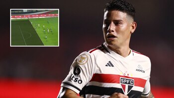 James Rodríguez y su mala