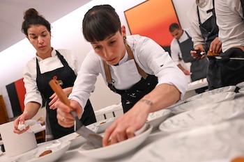 Iris Jordán, chef del restaurante Ansils (Guía Michelin)