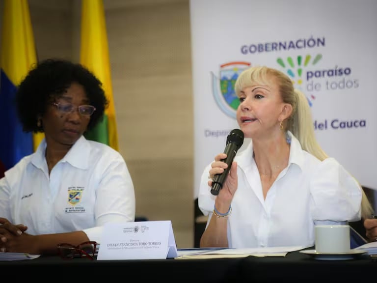 La gobernadora Dilian Francisca Toro declara emergencia humanitaria en salud en el Valle del Cauca - crédito @DilianFrancisca / X