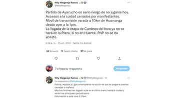 Información de periodista de DirecTV