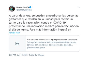 El Ministro de Salud de