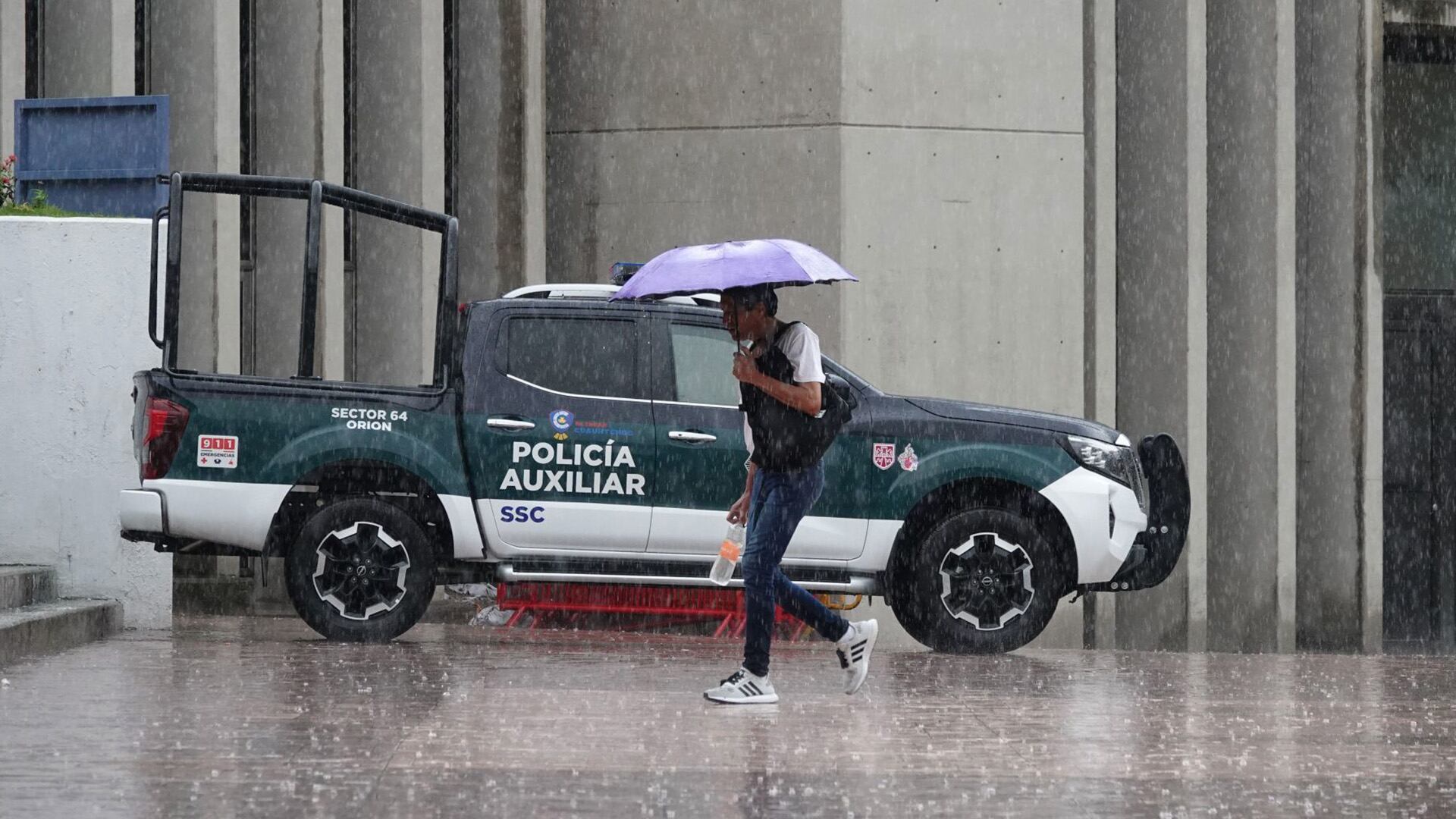 Protección Civil de la Ciudad de México hizo un llamado a la población a tomar precauciones.Crédito: Cuartoscuro.