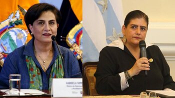 La canciller Gabriela Sommerfeld y