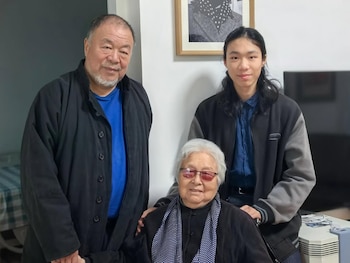 El artista regresó para reunir