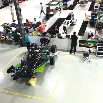 Los trabajos en el taller