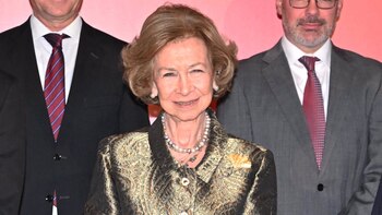 La Reina Sofía cautiva en