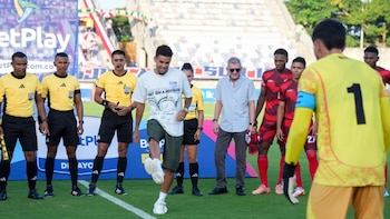 Luis Díaz fue homenajeado en el partido entre Junior y Barranquilla por la Copa BetPlay 2026