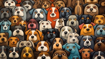 Animales ilustrados
Fauna mundial
Ilustración de animales coloridos
Diversidad animal
Gatos, perros, serpientes, leones, y más
Ilustración de mascotas
Ilustración que muestra la diversidad de la fauna mundial, desde gatos y perros hasta leones y serpientes, en un despliegue de colores vibrantes. - (Imagen ilustrativa Infobae)