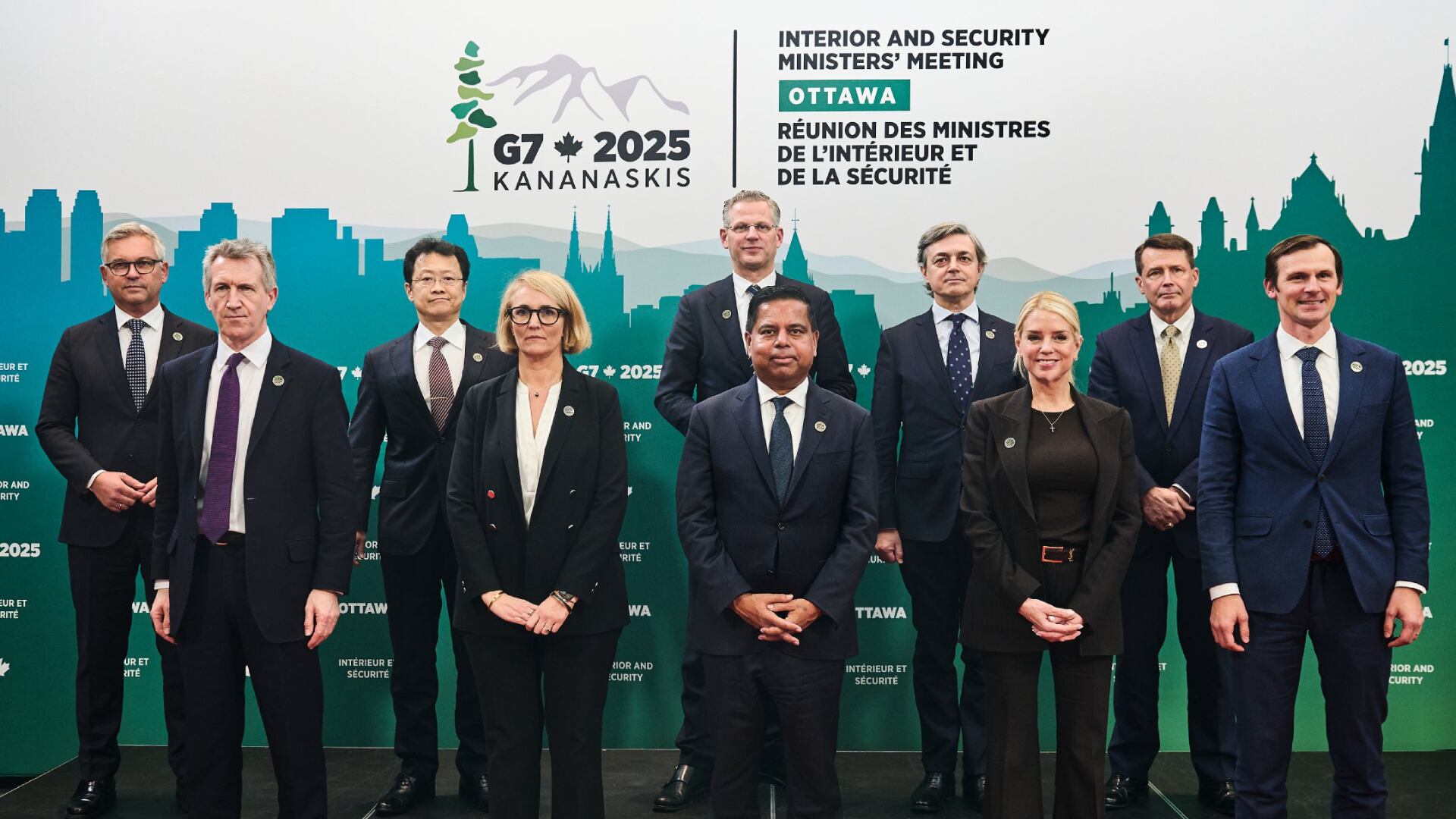 Los ministros invitados al G7 en Canadá (X)