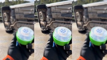 El bombero autor del vídeo