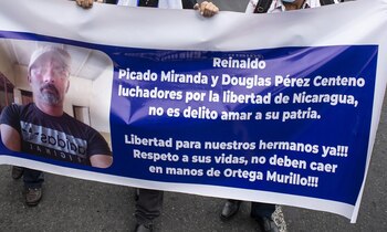 El opositor nicaragüense Reinaldo Miranda