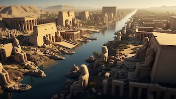 Así el Nilo transformó el