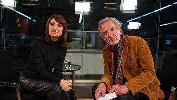 Pablo Alarcón con María Laura