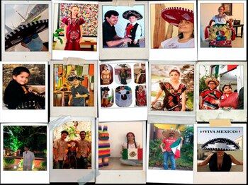 Reto mes patrio (Foto: Twitter@EmbamexEUA)