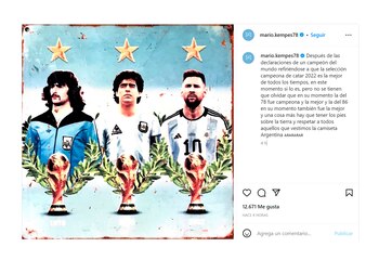 El mensaje de Mario Alberto