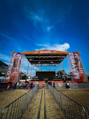 Previo al evento, Lorenia Canavati