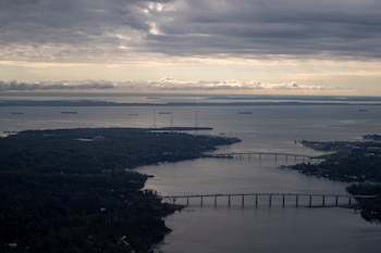 El estuario más grande de Estados Unidos alberga más de 3.600 especies de plantas y animales a lo largo de sus 300 kilómetros de extensión (REUTERS/Nathan Howard)