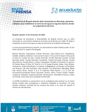 The emergency through the cut