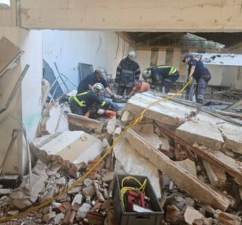 El obrero, de 55 años,