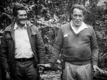 Jaime Guaracas junto con Manuel