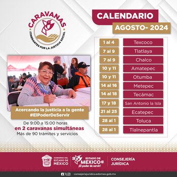 Este es el calendario de