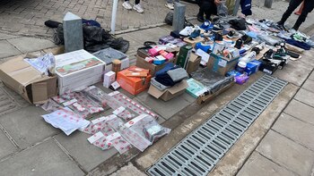 La mercadería recuperada