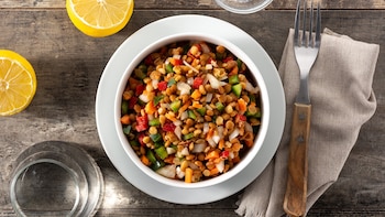 Receta de lentejas al escabeche,