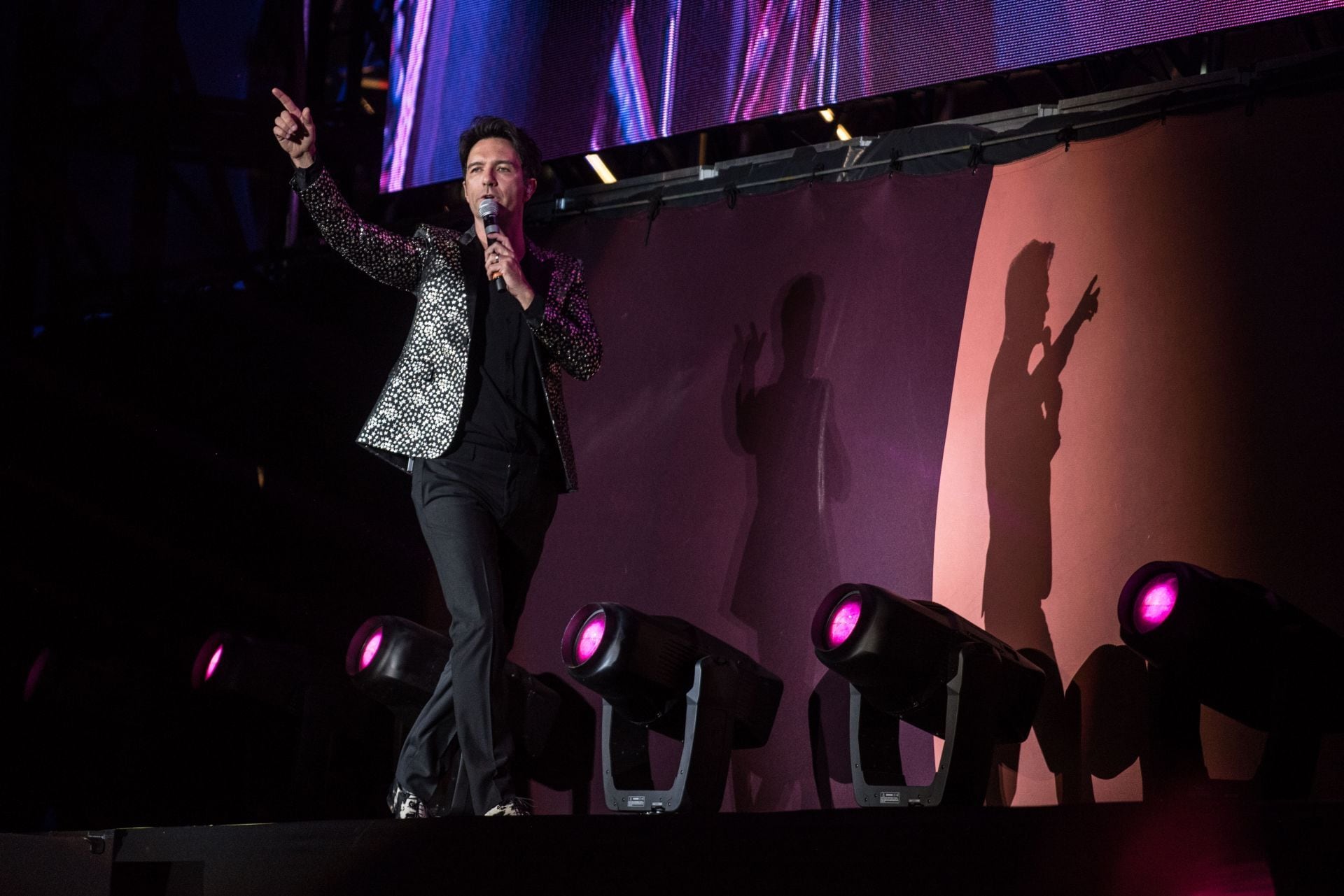 Fobia durante su presentación en el Vive Latino 2019, realizado en el Foro Sol (MARIO JASSO /CUARTOSCURO.COM)