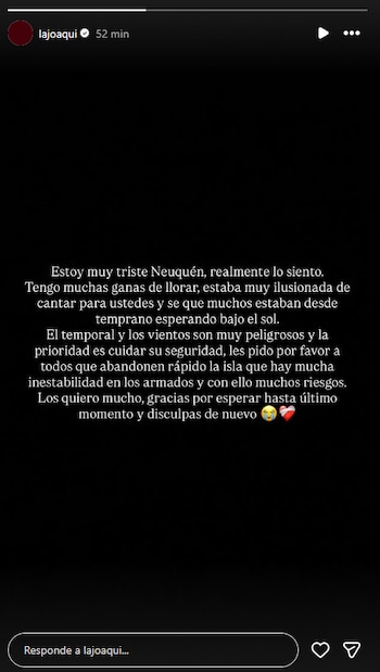 Las ráfagas de viento obligaron