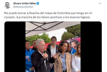Álvaro Uribe en X
