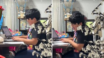 El chico jamás perdió la