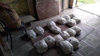 Además había casi 100 kilos