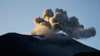 Volcán Puracé aumentó su actividad