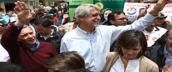 Uribe y Peñalosa en campaña