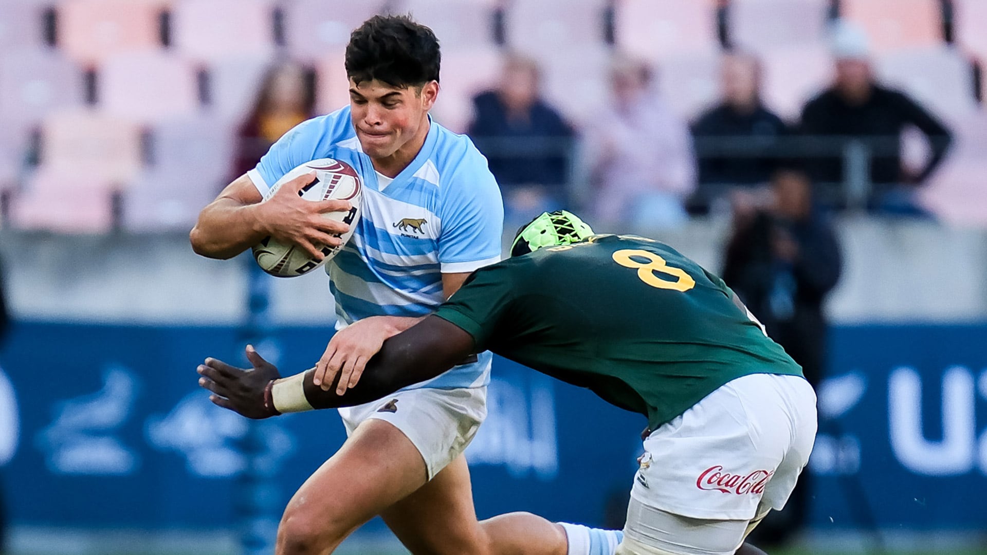 Argentina buscará sumar punto bonus ofensivo ante Australia para mantenerse en la pelea por el título (Photo by Michael Sheehan/Gaspafotos/Prensa UAR)
